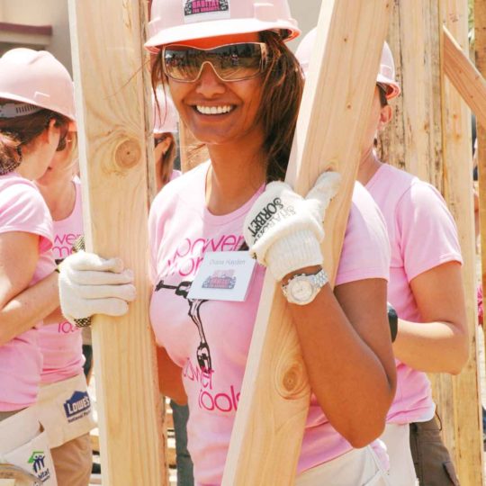 A file picture of Diana Hayden at a charity event. Pic 1