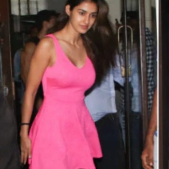 disha patani in pink suit