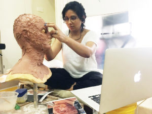 Preetisheel Singh at work