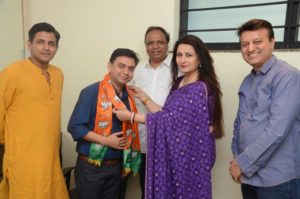 Saurabh Tewari joins BJP