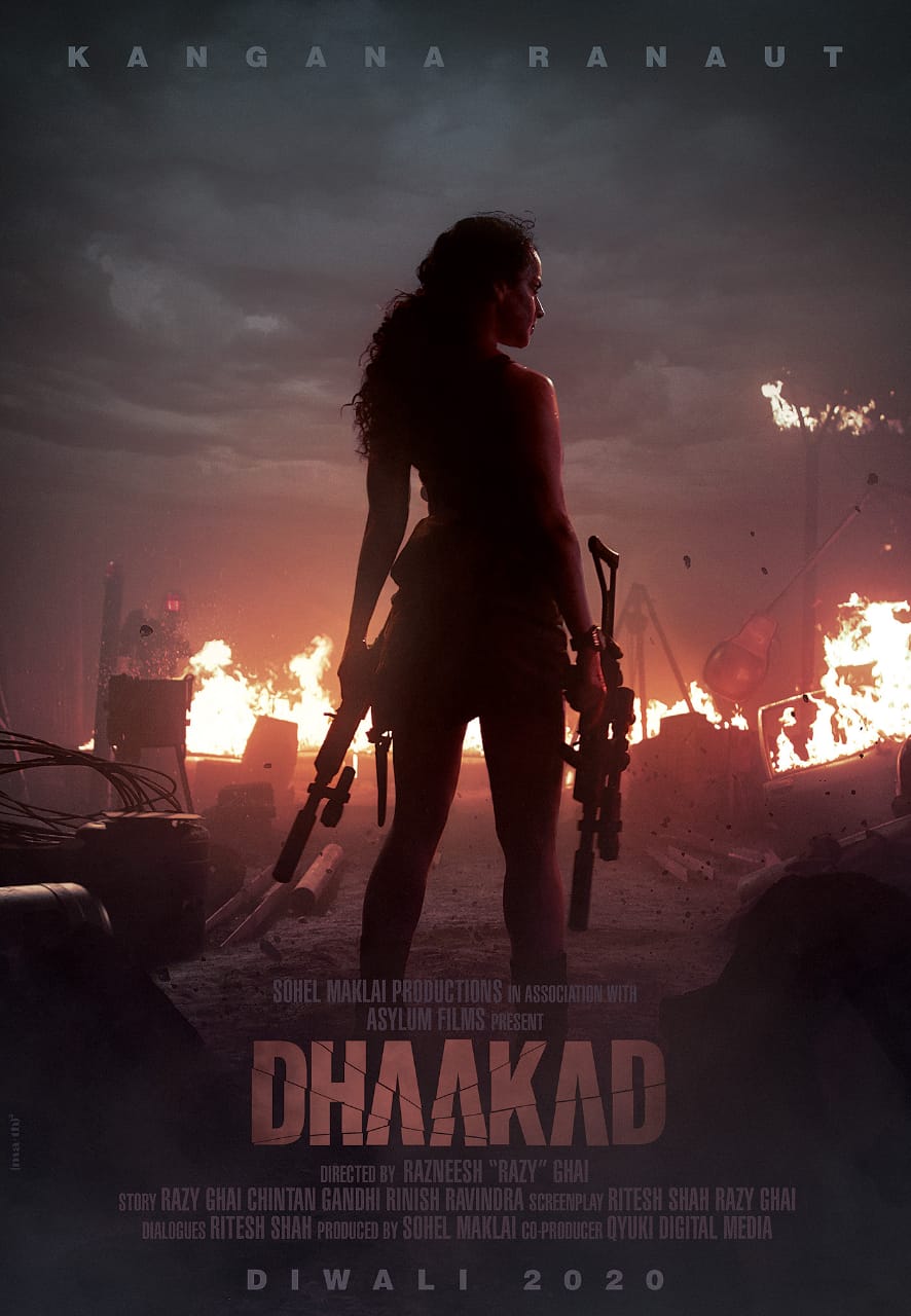 Kangana Ranaut upcoming film Dhaakad