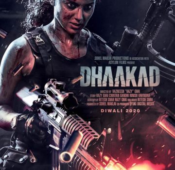 Poster of Kangana Ranaut-starrer Dhaakad
