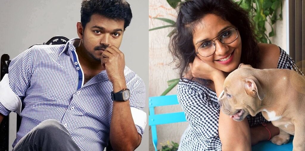 Preetisheel Singh designs dual Looks for South Superstar Vijay