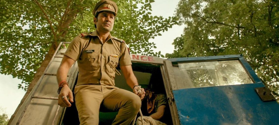 Rajeev Khandelwal’s look as a cop from film Pranaam