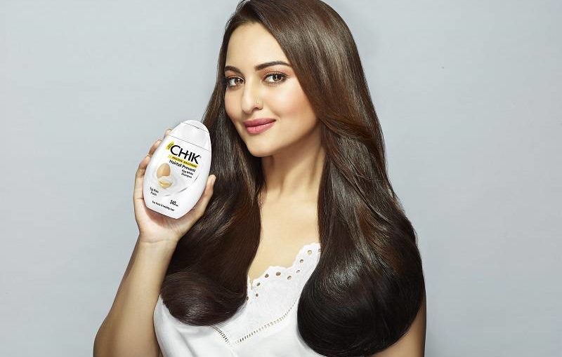 Sonakshi Sinha in CHIK Shampoos