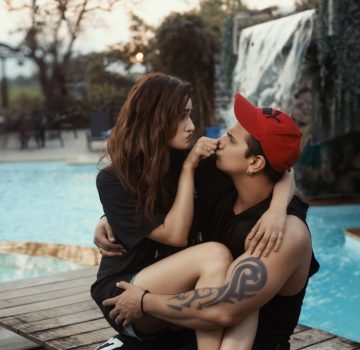 Prince Narula and Yuvika Chaudhary moment