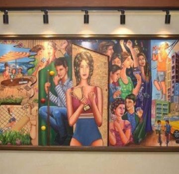 Sangeeta Babani’s mixed media art