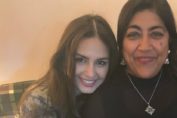 Huma Qureshi & Gurinder Chadha catch up in LA