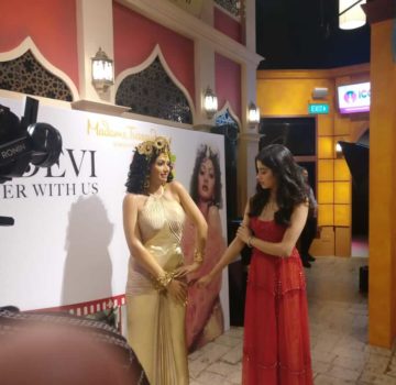 Janhvi Kapoor at Madame Tussauds Singapore