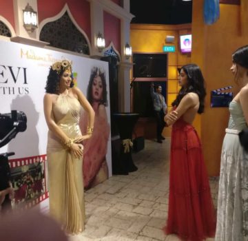 Janhvi at Madame Tussauds Singapore