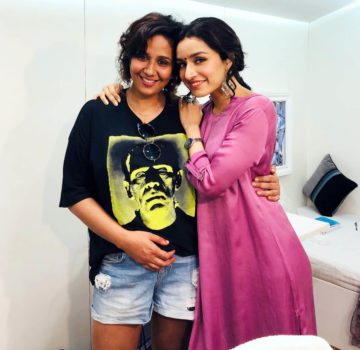 Preetisheel Singh on the sets of Chhichhore 3