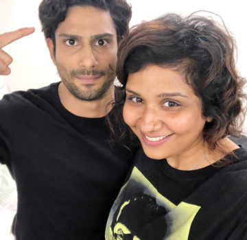 Preetisheel Singh on the sets of Chhichhore 6