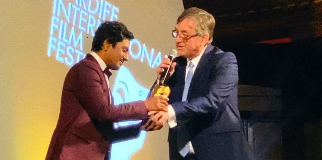 Nawazuddin Siddiqui honoured with the Golden Dragon Award
