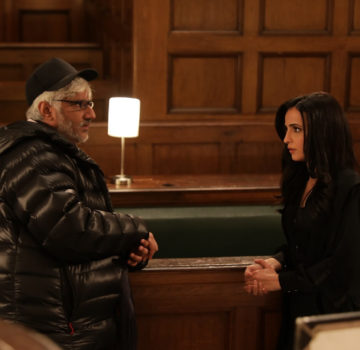 Vikram Bhatt and Sanaya Irani