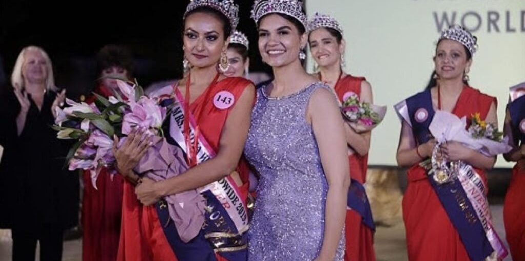 Winner of Haut Monde Mrs. India Worldwide 2019