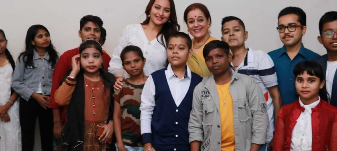 Sonakshi Sinha Celebrating Children’s Day