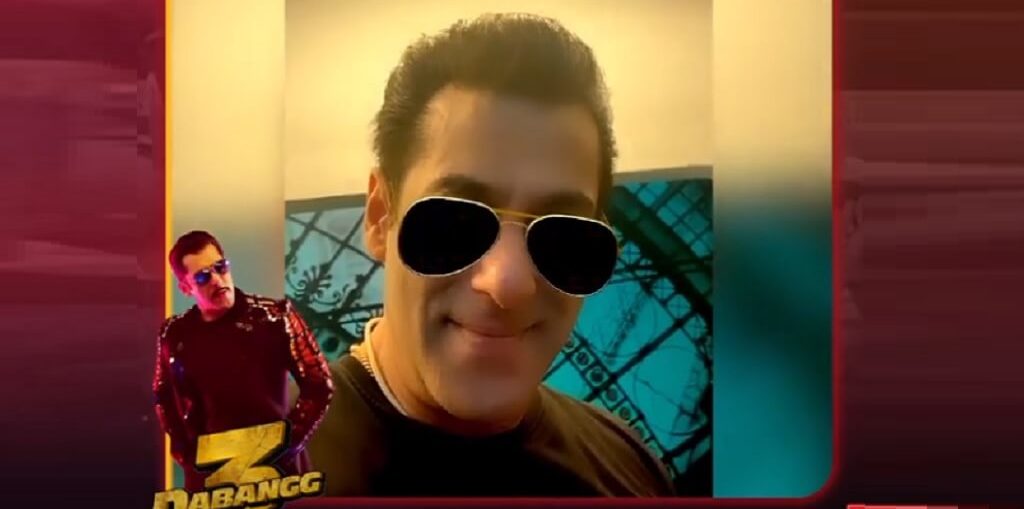 Chulbul Pandey 'a Filter takes over Facebook, Instagram and Snapchat!