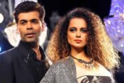 Kangana Ranaut and Karan Johar