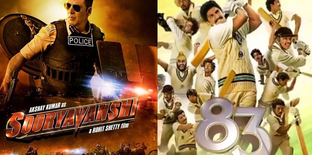 "Sooryavanshi" and "83" will release dates