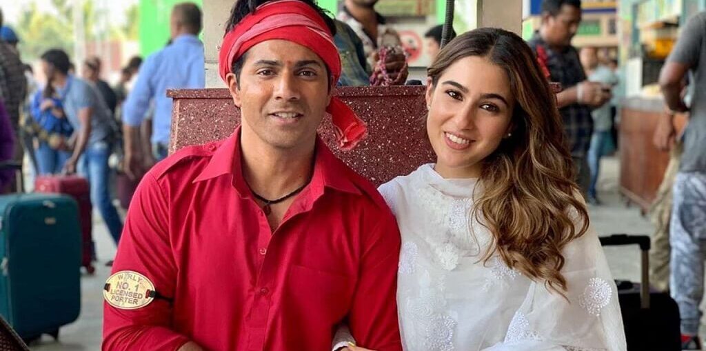 Varun Dhawan Sara Ali Khan Coolie No 1