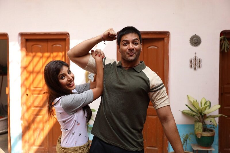Mirzapur Actress Harshita Gaur with brother Ali