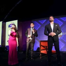 Shalini with Sunil Shetty