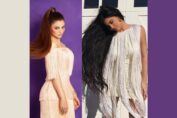 Urvashi Rautela and Kylie Jenner fringe dress