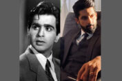 Dilip Kumar and Ravi Dubey