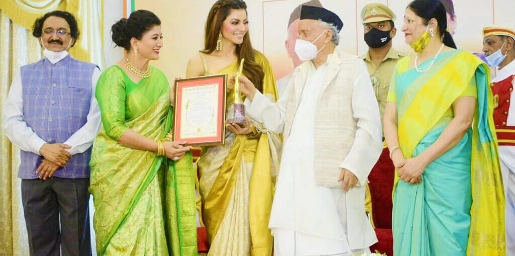 Urvashi Rautela Awarded with ‘Stree Shakti National Award'