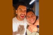 Dancer Neeraj Yadav with Ranveer Singh