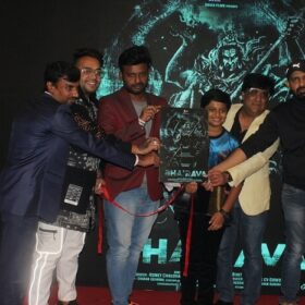 Bhairava Poster unveiled during Visica Films launch