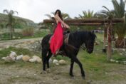 Renu Kaushal horse riding