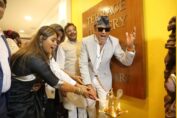 Jackie Shroff at Painting Exhibition of Gautam and Rupali