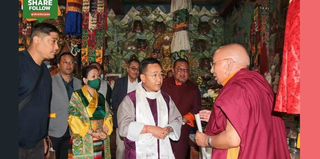Tata Meditation Centre being inaugurated by CM of Sikkim