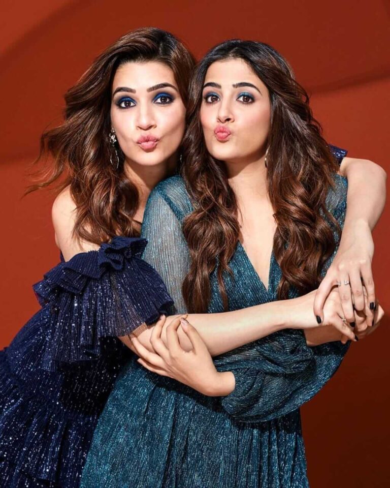Kriti Sanon and Nupur Sanon