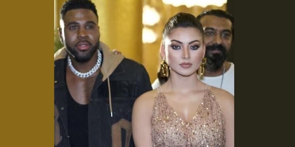 Urvashi Rautela BTS video with Jason Derulo