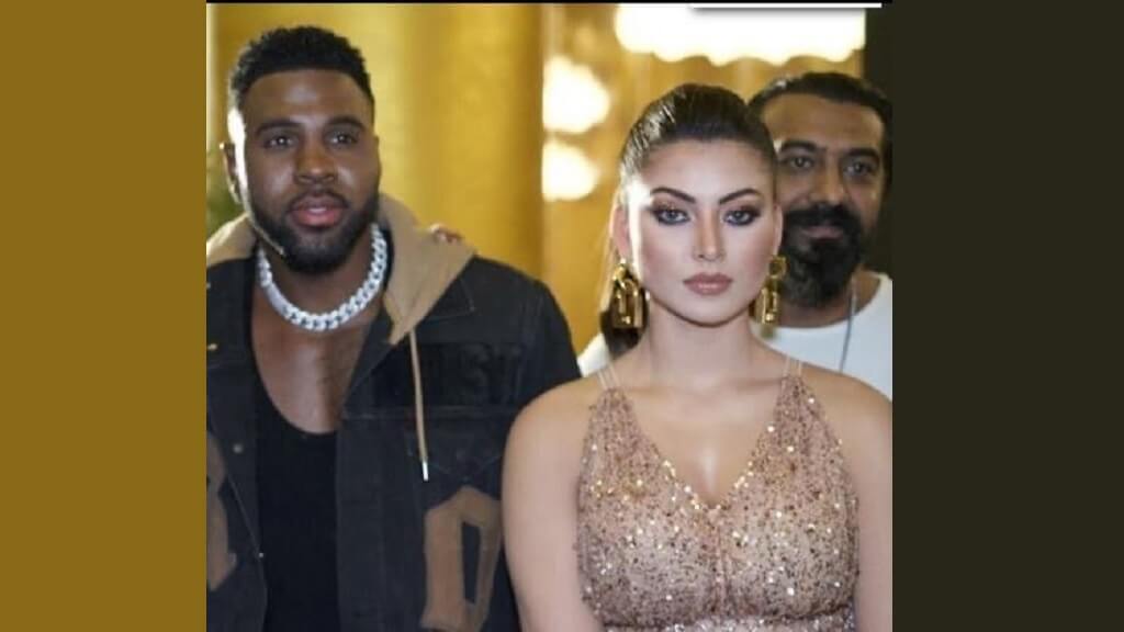 Urvashi Rautela shares a glimpse of her BTS shoot along with Jason Derulo  while shooting for their next most awaited international music single -  Bollywood Couch
