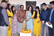 Artist Inderjeet Grover Art Exibition Journey