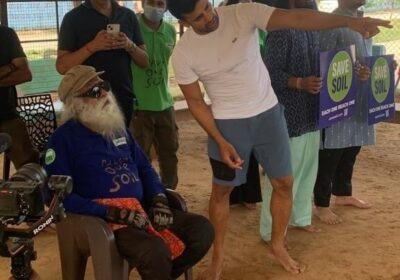 Save soil campaign! Sangram Singh joins Sadguru (6)