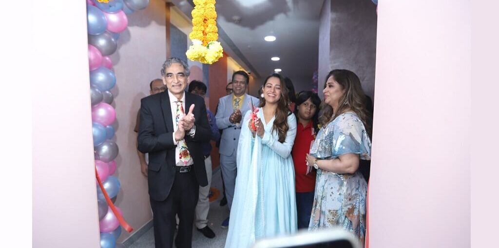 Anita Hassanandani inaugurates the Paediatric Superspeciality Department and Maternity Centre of CritiCare Asia