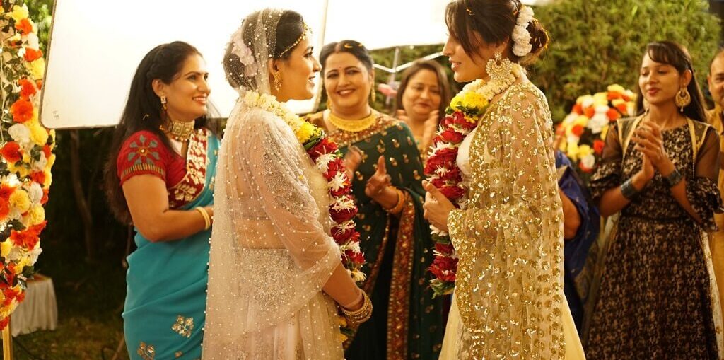 first lesbian wedding on screen