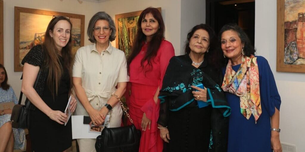 Nisha JamVwal’s Art Fiesta ‘Meanderings’ by Lata Balakrishna