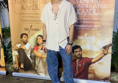 Bollywood actors at thr Screening of Vendhu Thanindhathu Kaadu in Mumbai (6)