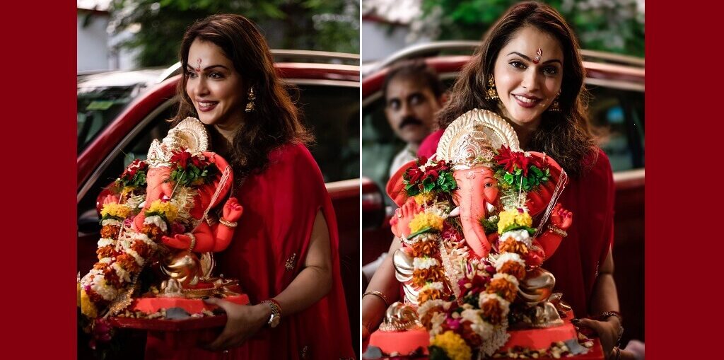 Isha Koppikar Ganesh Chaturthi