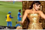 Fans Chants Urvashi Urvashi at the Melbourne Cricket Ground