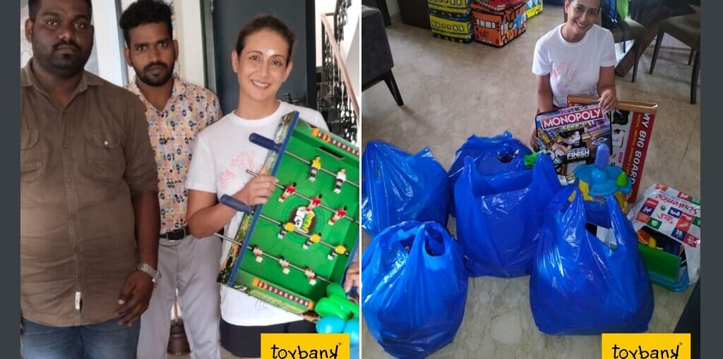Preeti Jhangiani Donates Toys