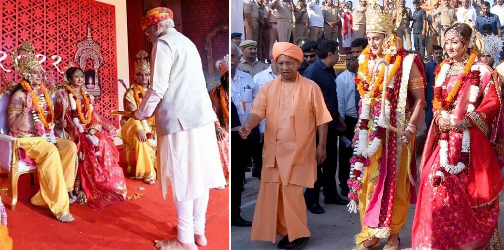 Shivya Pathania welcomed as Devi Sita by PM Narendra Modi Ji