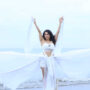 Actress Nikita Rawal Beach Pictures (1)