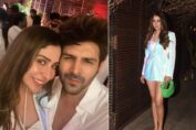 Malvika Raaj at Kartik Aryan's Birthday Bash