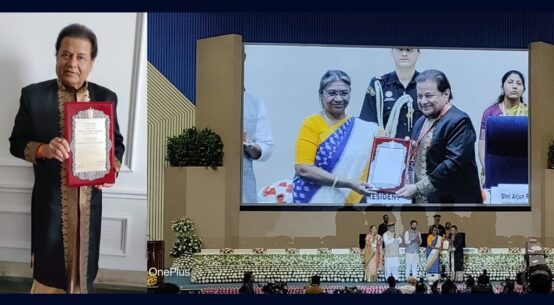 Anup Jalota receives Sangeet Natak Akademi Award